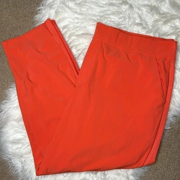 Athleta Brooklyn Ankle Pant Plus Size 22 Orange Haze - Picture 1 of 9